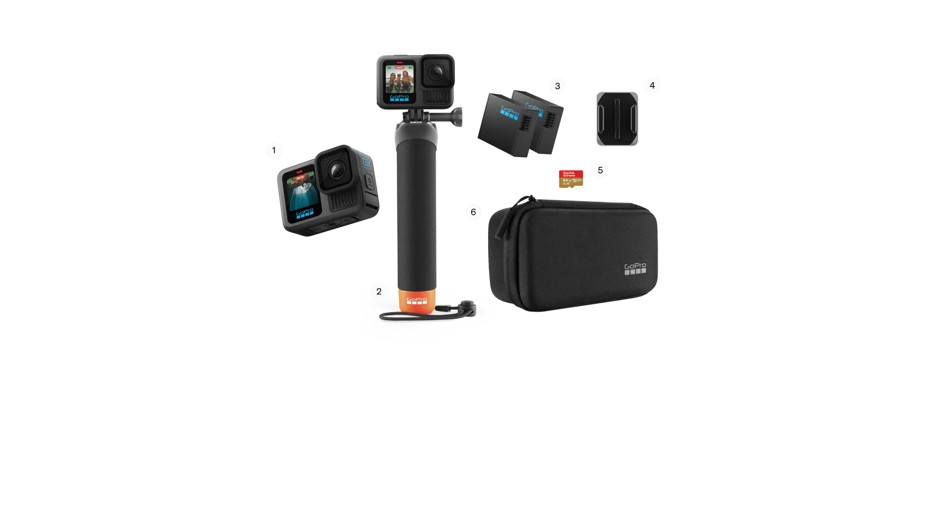  GoPro HERO13 Black + Accessories Bundle